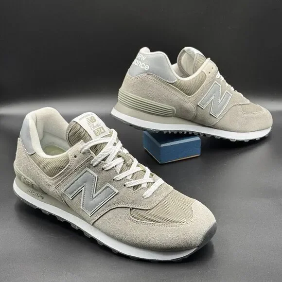 New Balance 574 Grey White